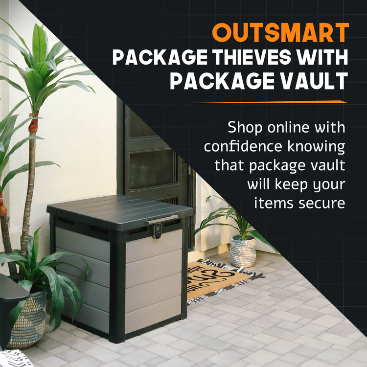 Package Vault- Robust Delivery Storage with Smart Bluetooth & RFID Loc
